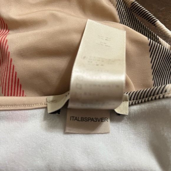 Burberry Plaid Bikini Set in Tan and Black - Picture 14 of 14